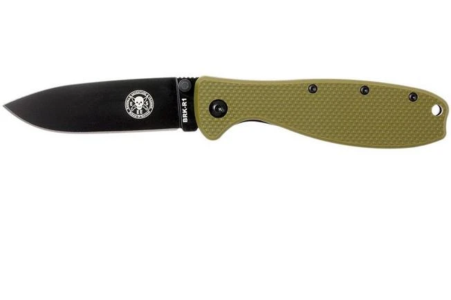 ESEE Knives Zancudo D2 OD-Green-Black, BRKR2ODB Pocket Knife 3 ESEE Knives Zancudo D2 OD-Green-Black, BRKR2ODB Pocket Knife