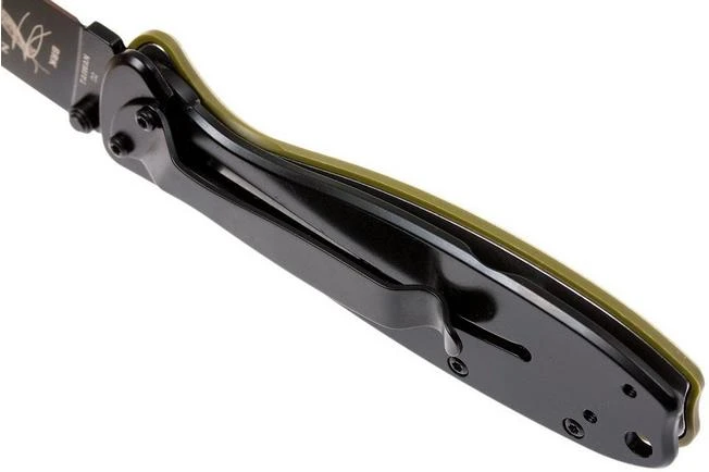 ESEE Knives Zancudo D2 OD-Green-Black, BRKR2ODB Pocket Knife 7 ESEE Knives Zancudo D2 OD-Green-Black, BRKR2ODB Pocket Knife - Image 5