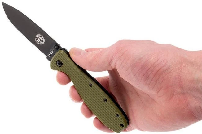 ESEE Knives Zancudo D2 OD-Green-Black, BRKR2ODB Pocket Knife 10 ESEE Knives Zancudo D2 OD-Green-Black, BRKR2ODB Pocket Knife - Image 8