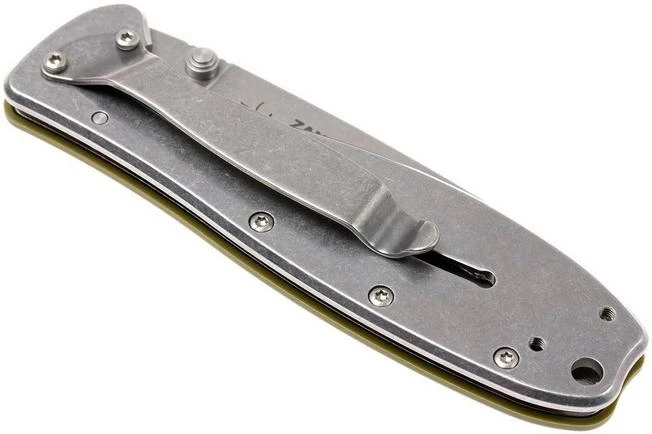 ESEE Knives Zancudo D2 OD-Green-Stonewashed, BRKR2OD Pocket Knife 6 ESEE Knives Zancudo D2 OD-Green-Stonewashed, BRKR2OD Pocket Knife - Image 4