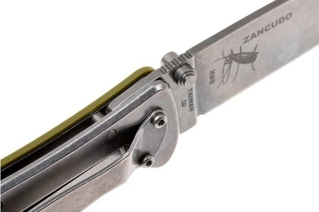 ESEE Knives Zancudo D2 OD-Green-Stonewashed, BRKR2OD Pocket Knife 8 ESEE Knives Zancudo D2 OD-Green-Stonewashed, BRKR2OD Pocket Knife - Image 6