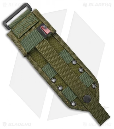 ESEE Knives ESEE-3 & ESEE-4 MOLLE Back Sheath OD Green 3 ESEE Knives ESEE-3 & ESEE-4 MOLLE Back Sheath OD Green