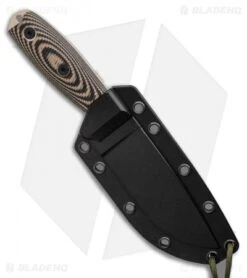 ESEE Knives ESEE-4PDT-005 Fixed Blade Knife Coyote/Black 3D G-10 (4.5" Tan) -Esee Knives Shop ESEE 4PDT 005 Fixed Blade Knife Coyote Black 3D G 10 4.5 Tan BHQ 105807 LS Sheath