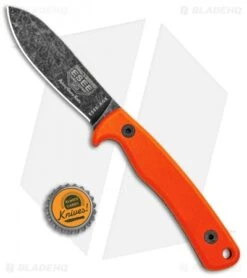 ESEE Ashley Game Knife Orange G-10 (3.5" Black) ESEE-AGK-OR -Esee Knives Shop ESEE Ashley Game Knife Orange G 10 ESEE AGK OR BHQ 102295 jr bottlecap
