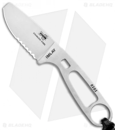 ESEE Imlay Knife W/ Sheath, Clip & Retention Strap, Orange Sheath ESEE-IMLAY-OR 3 ESEE Imlay Knife W/ Sheath, Clip & Retention Strap, Orange Sheath ESEE-IMLAY-OR