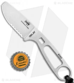 ESEE Imlay Knife W/ Sheath, Clip & Retention Strap, Black Sheath ESEE-IMLAY -Esee Knives Shop ESEE Imlay Rescue Gray SW BHQ 96041 jr bottlecap