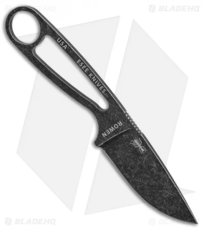 ESEE Izula Black Oxide Survival Fixed Blade Neck Knife W/sheath (2.9" Black) 4 ESEE Izula Black Oxide Survival Fixed Blade Neck Knife W/sheath (2.9" Black) - Image 2