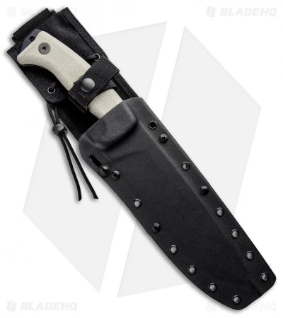 ESEE Junglas II Survival Fixed Blade Knife + Sheath (8.5" Black) 5 ESEE Junglas II Survival Fixed Blade Knife + Sheath (8.5" Black) - Image 3