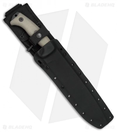 ESEE Junglas Survival Fixed Blade Knife + Sheath (10.5" Black) 5 ESEE Junglas Survival Fixed Blade Knife + Sheath (10.5" Black) - Image 3