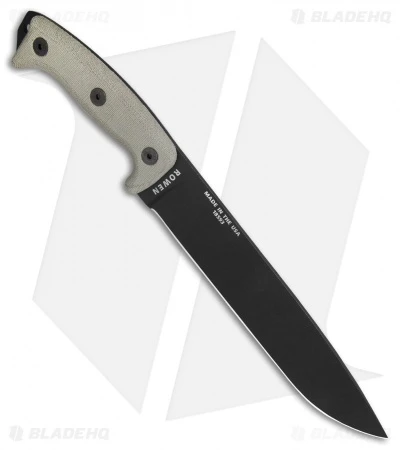 ESEE Junglas Survival Fixed Blade Knife + Sheath (10.5" Black) 4 ESEE Junglas Survival Fixed Blade Knife + Sheath (10.5" Black) - Image 2