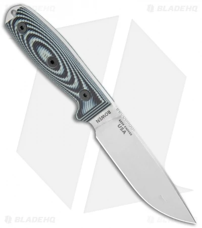 ESEE Knives ESEE-4 Fixed Blade Knife 3D Black/Gray G-10 (4.5" Stonewash S35VN) 4 ESEE Knives ESEE-4 Fixed Blade Knife 3D Black/Gray G-10 (4.5" Stonewash S35VN) - Image 2