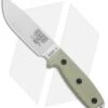 ESEE Knives ESEE-4 Fixed Blade Knife Gray Micarta (4.5" Stonewash S35VN) -Esee Knives Shop ESEE Knives ESEE 4 Gray Micarta SW ESEE 4P35V BHQ 118459 jr