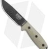 ESEE Knives ESEE-4PB-017 Fixed Blade Knife Natural 3D Micarta (4.5" OD Green) -Esee Knives Shop ESEE Knives ESEE 4PB 017 Natural 3D Micarta Black BHQ 105839 jr