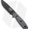 ESEE Knives ESEE-4S-KO Knife (4.5" Black Serr) *No Sheathing* 1 ESEE Knives ESEE-4S-KO Knife (4.5" Black Serr) *No Sheathing* -Esee Knives Shop ESEE Knives ESEE 4S KO Fixed Blade Black Serr No Sheath BHQ 10239 jr