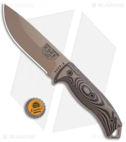ESEE Knives ESEE-5PDE-005 Fixed Blade Knife Coyote/Black 3D G-10 (5.25" Tan) 11 ESEE Knives ESEE-5PDE-005 Fixed Blade Knife Coyote/Black 3D G-10 (5.25" Tan) -Esee Knives Shop ESEE Knives ESEE 5PDE 005 Coyote Black 3D G 10 Tan BHQ 105815 jr bottlecap