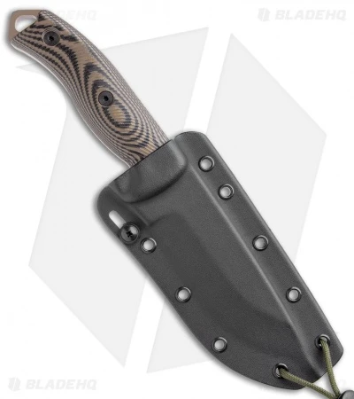 ESEE Knives ESEE-5PDE-005 Fixed Blade Knife Coyote/Black 3D G-10 (5.25" Tan) 5 ESEE Knives ESEE-5PDE-005 Fixed Blade Knife Coyote/Black 3D G-10 (5.25" Tan) - Image 3