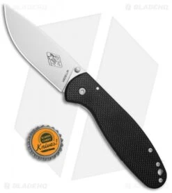 ESEE Knives Expat Medellin Frame Lock Survival Knife Black (3.5" Satin) -Esee Knives Shop ESEE Knives Expat Medellin FL Black Satin 01 BHQ 79437 jr bottlecap