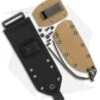 ESEE Knives ESEE-4 Coyote Tan Sheath + Clip Plate + MOLLE Back -Esee Knives Shop ESEE Model 4 Sheath 2 BHQ 60597 jr