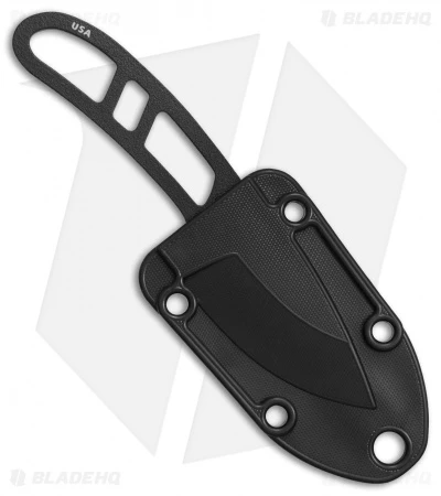 ESEE Candiru Fixed Blade Neck Knife (2" Black) 5 ESEE Candiru Fixed Blade Neck Knife (2" Black) - Image 3