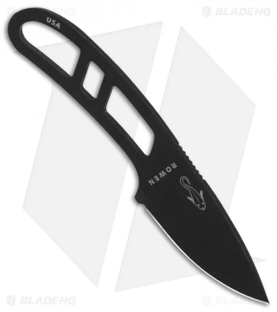 ESEE Candiru Fixed Blade Neck Knife (2" Black) 4 ESEE Candiru Fixed Blade Neck Knife (2" Black) - Image 2