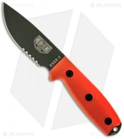 ESEE Knives ESEE-3SM-OD Modified Knife Orange G-10 (3.88" OD Green Serr)