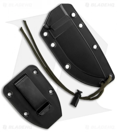 ESEE Knives ESEE-3PM-MB-OD Modified Knife Orange G10 & MOLLE (3.88" Green Plain) 4 ESEE Knives ESEE-3PM-MB-OD Modified Knife Orange G10 & MOLLE (3.88" Green Plain) - Image 2