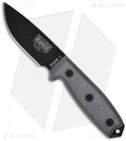 ESEE Knives ESEE-3P Knife Coyote Brown Sheath (3.88" Black)