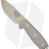 ESEE Knives ESEE-3P-MB-DT Knife W/ MOLLE Back (3.88" Tan Plain) 1 ESEE Knives ESEE-3P-MB-DT Knife W/ MOLLE Back (3.88" Tan Plain) -Esee Knives Shop esee 3p dt 1