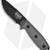 ESEE Knives ESEE-3S-CP Clip Point Knife Coyote Sheath (3.88" Black Serr) -Esee Knives Shop esee 3s cp