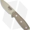 ESEE Knives ESEE-3S-DT-KO Knife (3.88" Tan Serr) *No Sheathing* -Esee Knives Shop esee 3s ko dt