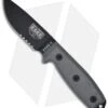 ESEE Knives ESEE-3S-KO Knife (3.88" Black Serr) *No Sheathing* -Esee Knives Shop esee 3s mb 1