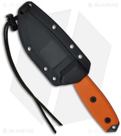 ESEE Knives ESEE-3S-OD Knife Orange G-10 (3.88" OD Green Serr) 4 ESEE Knives ESEE-3S-OD Knife Orange G-10 (3.88" OD Green Serr) - Image 2