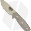 ESEE Knives ESEE-3-SM-DT-KO Knife Desert Tan (3.88" Tan Serr) *No Sheathing* 1 ESEE Knives ESEE-3-SM-DT-KO Knife Desert Tan (3.88" Tan Serr) *No Sheathing* -Esee Knives Shop esee 3sm dt 1