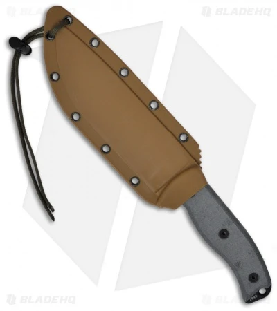 ESEE Knives ESEE-6S Knife W/ Coyote Brown Sheath (6.5" Serr) 4 ESEE Knives ESEE-6S Knife W/ Coyote Brown Sheath (6.5" Serr) - Image 2