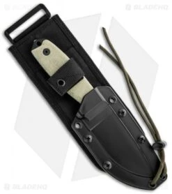 ESEE Knives ESEE-3S-MB-B Knife Black Sheath & MOLLE Back (3.88" Black Serr) -Esee Knives Shop esee knives fixed 3p mb b 3s mb b 3mil p b 3mil s b 5p b sheath back 1