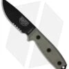 ESEE Knives ESEE-3S-B Knife Black Sheath (3.88" Black Serr) -Esee Knives Shop esee knives fixed 3s mb b 1