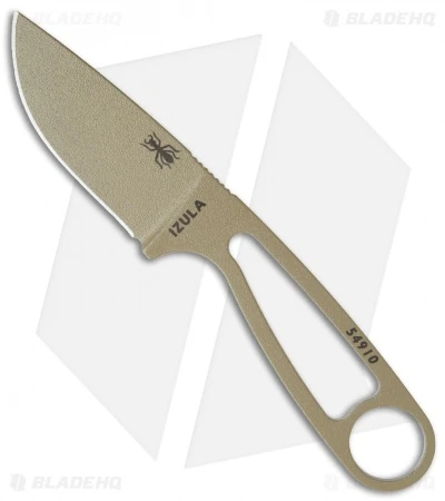 ESEE Izula DE Fixed Blade Neck Knife (2.875" Dark Earth) 3 ESEE Izula DE Fixed Blade Neck Knife (2.875" Dark Earth)