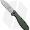 ESEE Zancudo Frame Lock Knife OD Green (2.94" Stonewash) -Esee Knives Shop esee zandudo brkr10d folder green satin