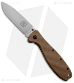ESEE Zancudo Frame Lock Knife Coyote Brown (2.94" Stonewash)